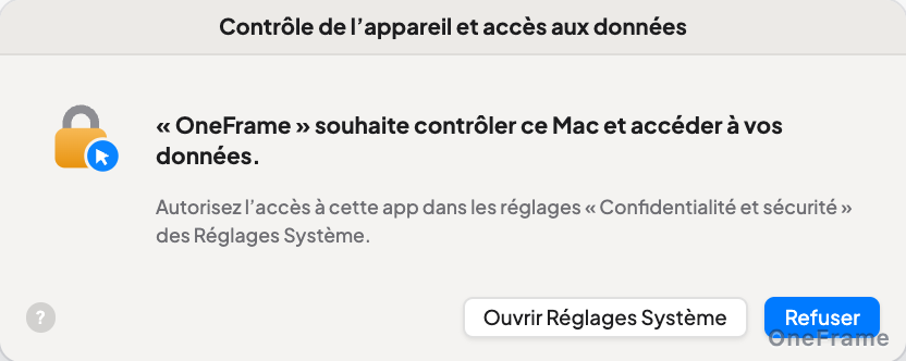 Ouvrir Réglages Système